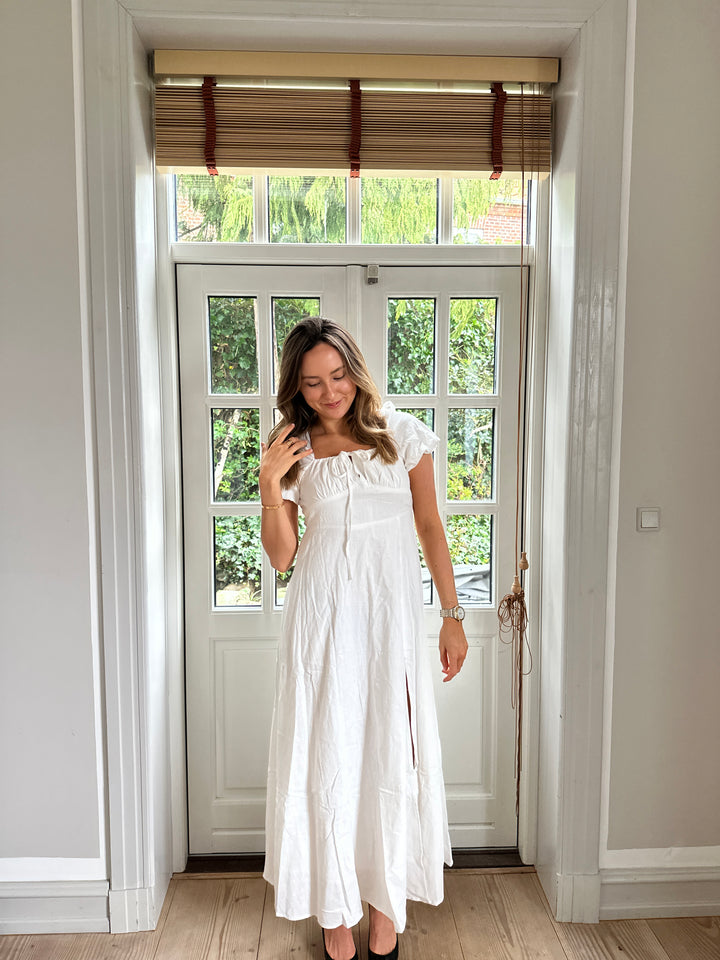 Flora-Kleid – Weiß