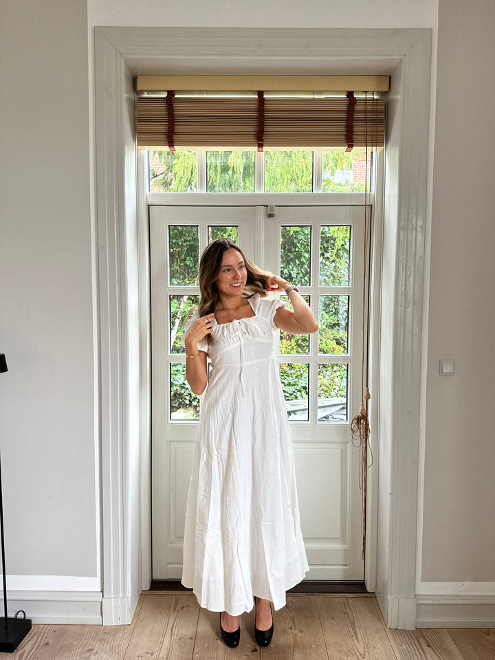 Flora-Kleid – Weiß