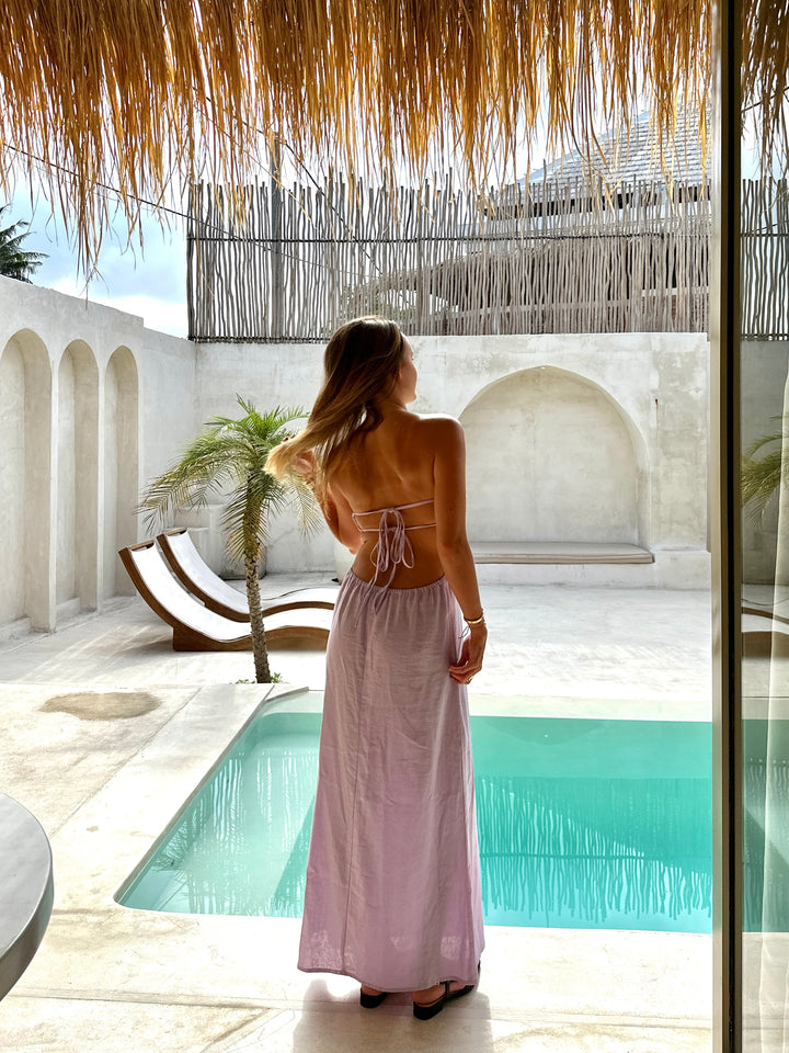 Uluwatu-Kleid – Hellviolett