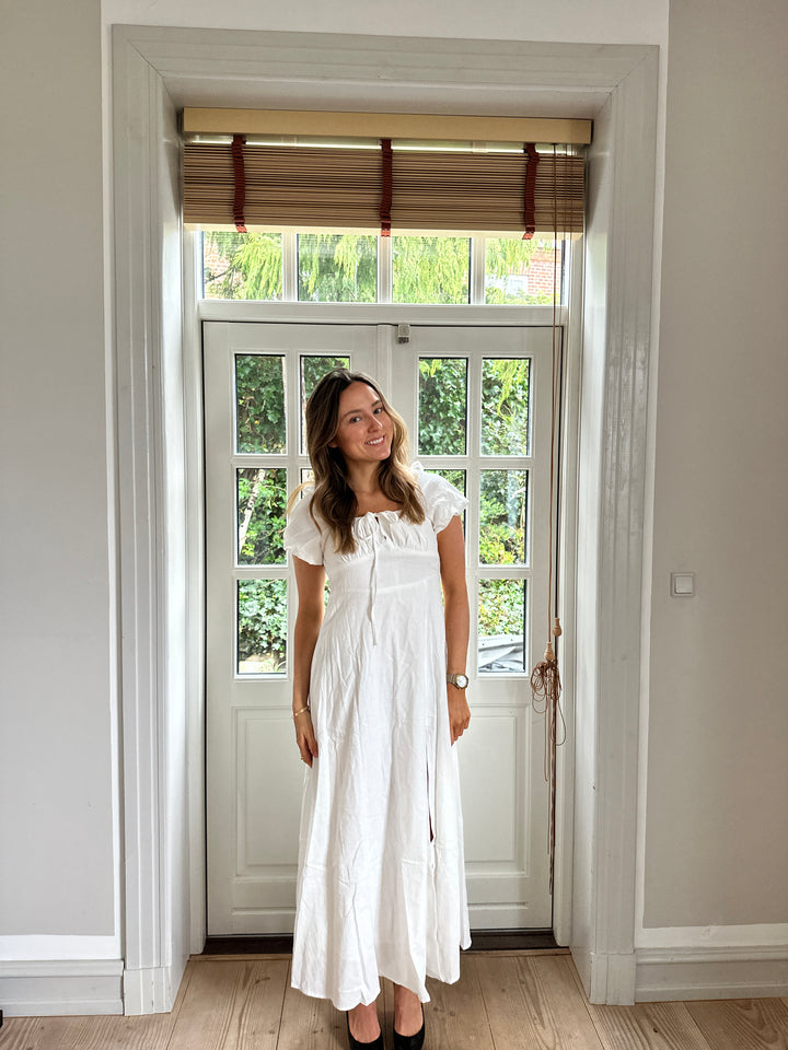 Flora-Kleid – Weiß