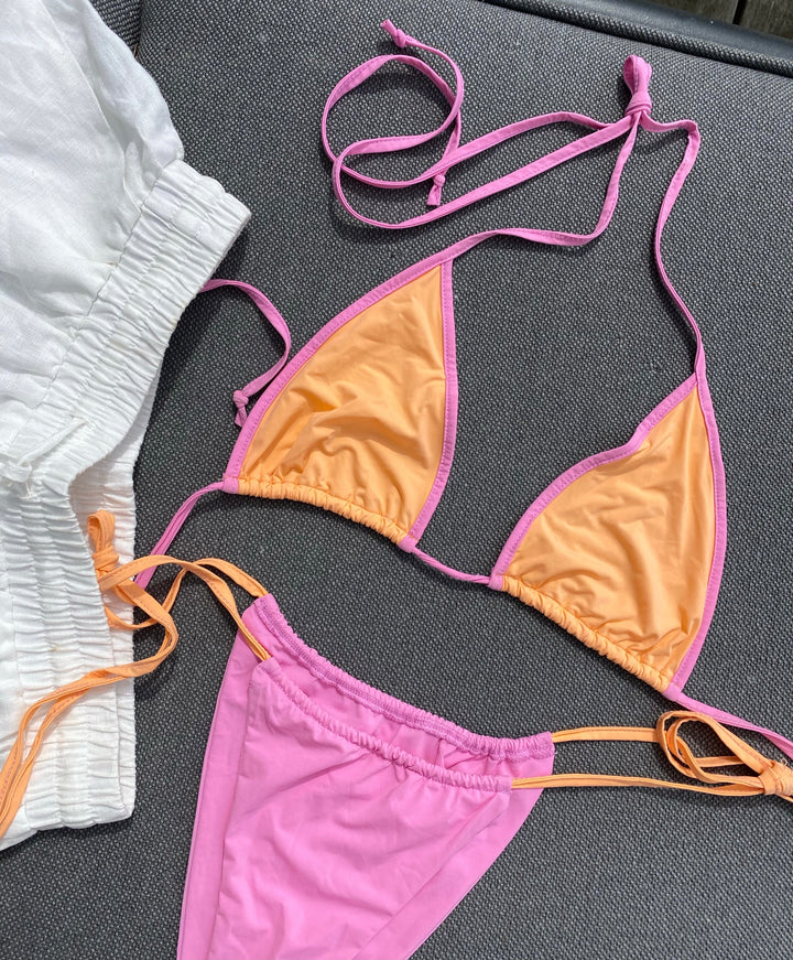 Bikini – rosa/orange