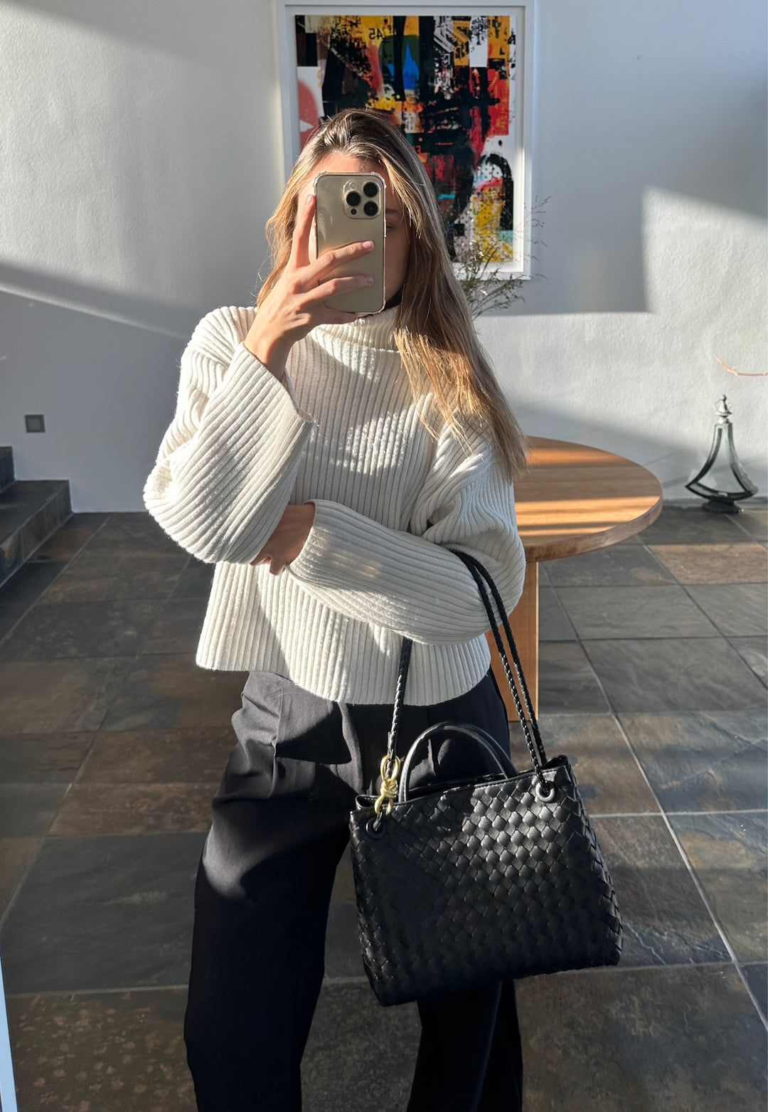 Calabasas-Tasche – Schwarz