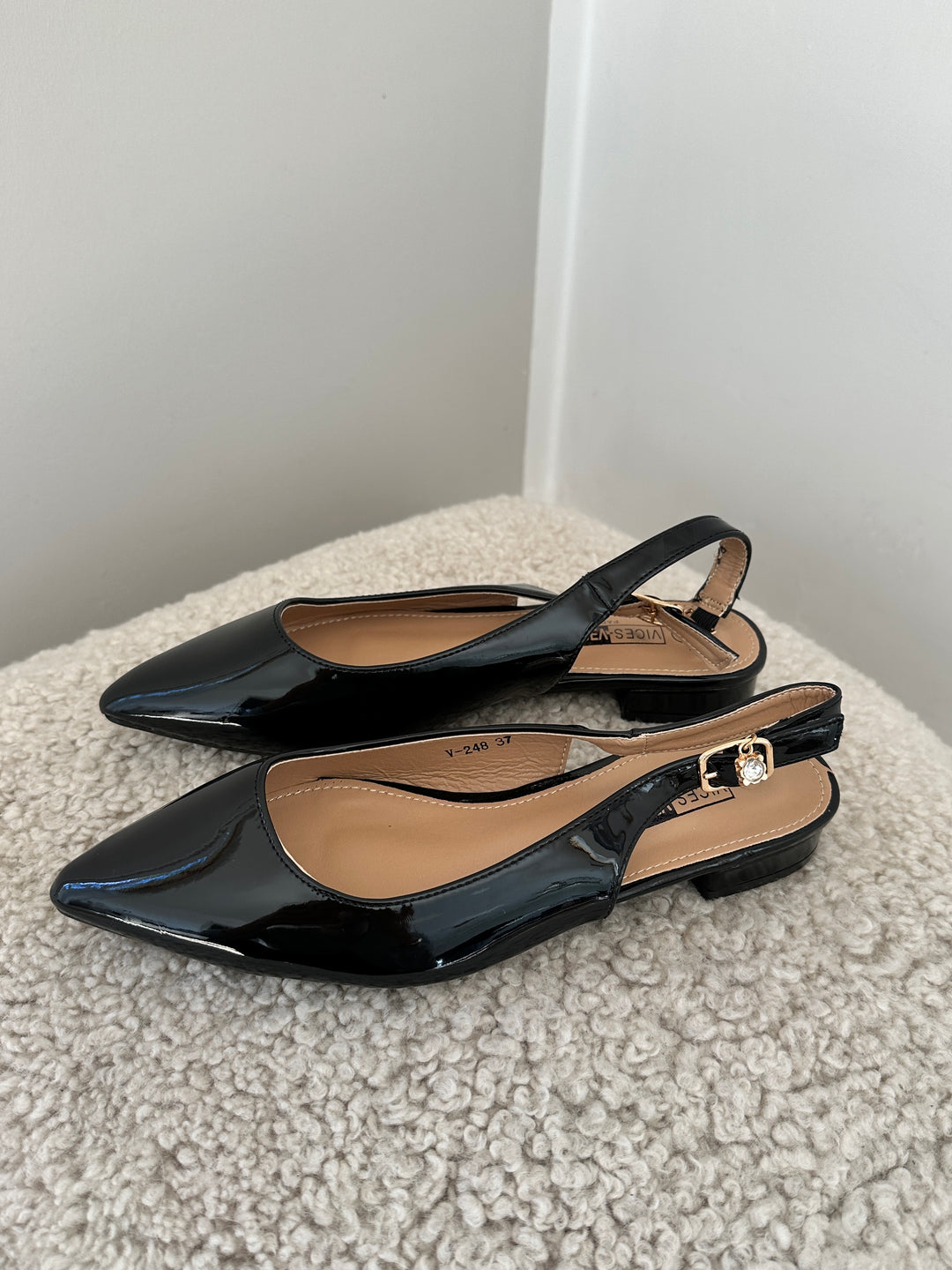 Soho Ballerina - Sort - Tilbage i str. 36