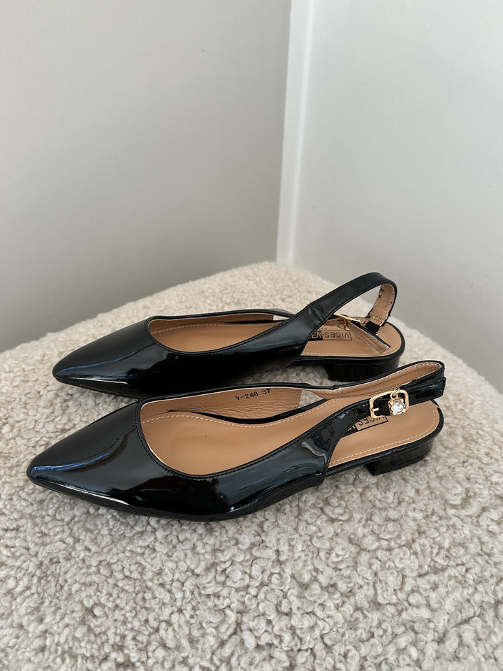 Soho Ballerina - Sort - Tilbage i str. 36