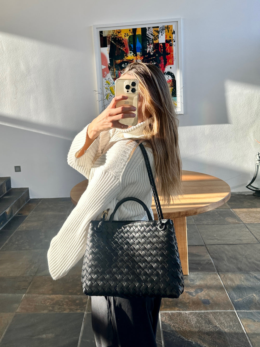 Calabasas-Tasche – Schwarz