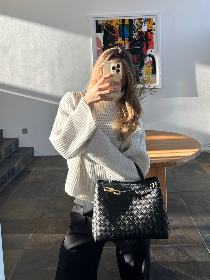 Calabasas-Tasche – Schwarz