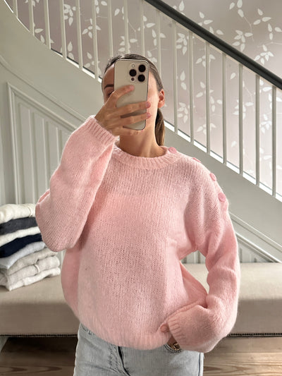 Alpaca knit - Pink